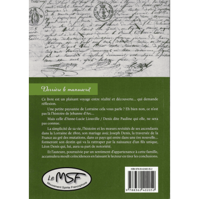 Livre : Histoire familiale de Léon Denis