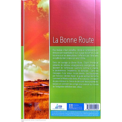Livre : La Bonne Route