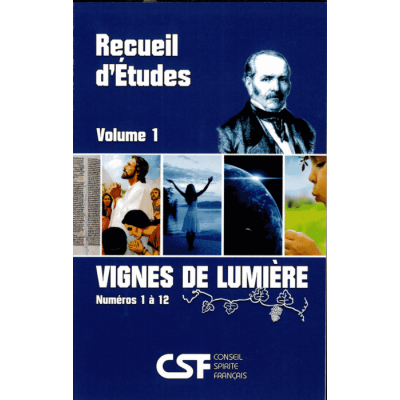 Livre : Recueil d’études, volume 1