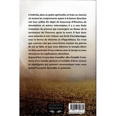 Livre : Au seuil de l'invisible