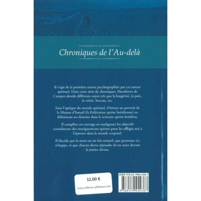 Livre : Chroniques de l'au-delà
