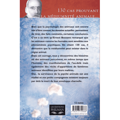 Livre : Les phénomènes métapsychiques chez les animaux