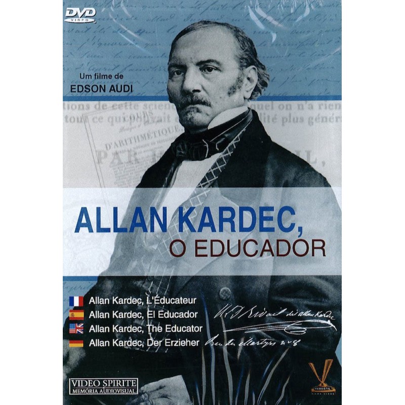 Dvd : Allan kardec, l’éducateur