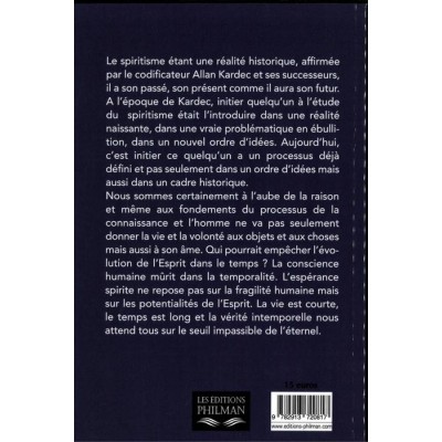 Livre : L’Esprit et le temps
