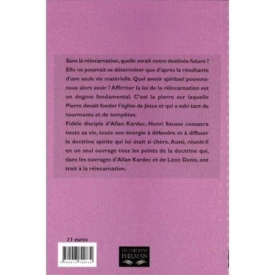 Livre : La réincarnation selon le spiritisme