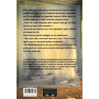 Livre : La villa du silence
