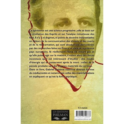 Livre : Le phénomène spirite