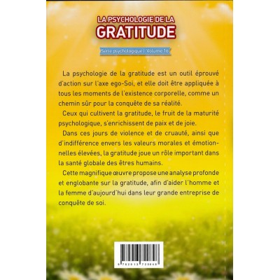 Livre : La psychologie de la gratitude