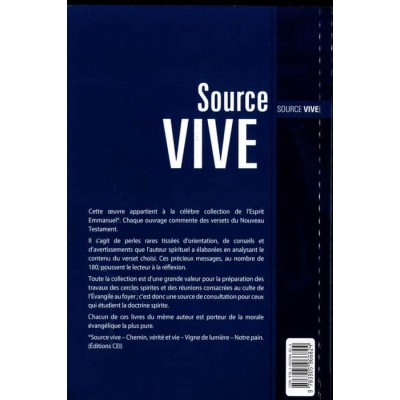 Livre : Source vive