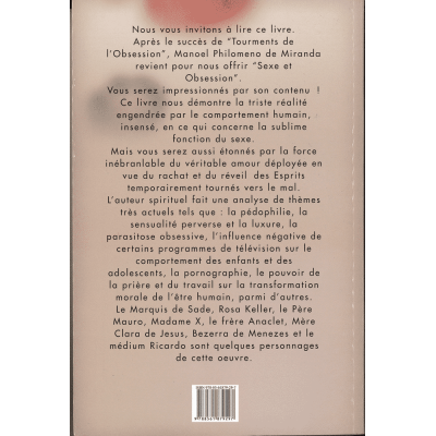 livre : Sexe et obsession