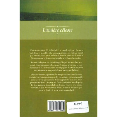 Livre : Lumière céleste