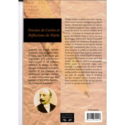 Livre : Pensées de Carita et réflexions de Marie