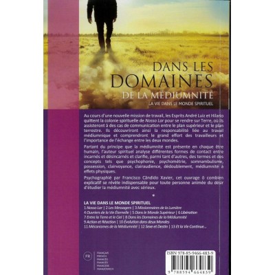 Livre : Dans les domaines de la Médiumnité - nouvelle édition revue et corrigée
