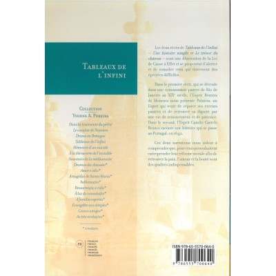 Livre : Tableaux de l'infini