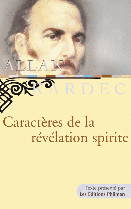 Livre Caractère de la révélation spirite de Allan Kardec