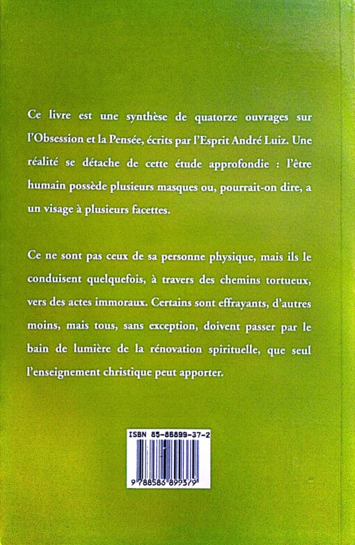 Les masques de l'obsession 4ème