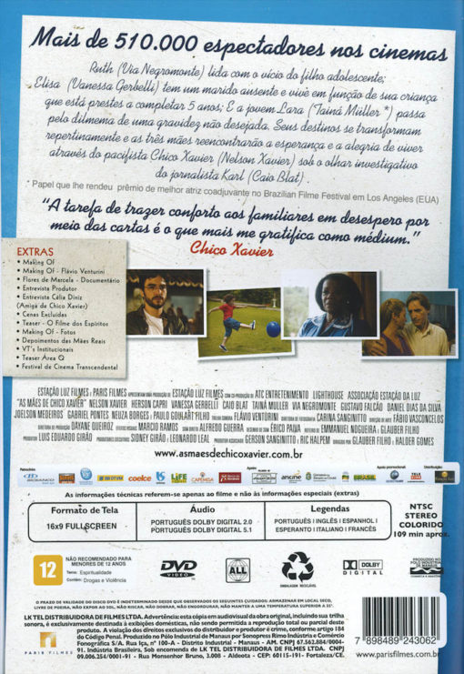 Dvd : Les mères de chico xavier – Image 2