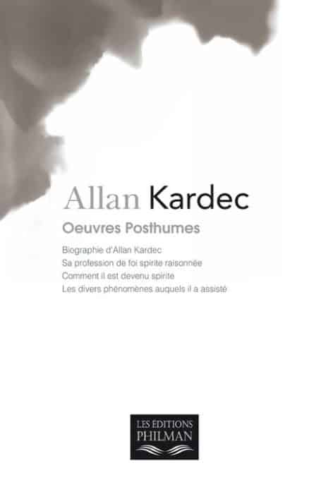 Livre œuvres posthumes Allan Kardec