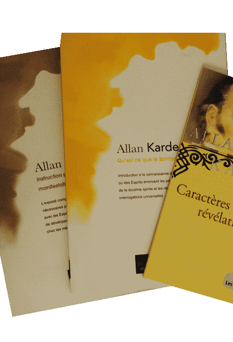 pack de livres spiritisme d'Allan Kardec