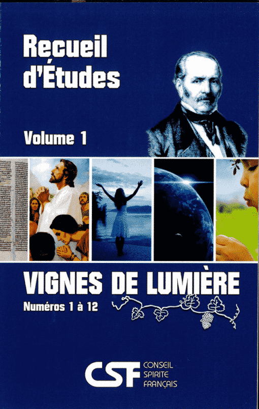 Livre vignes de lumière d' Allan Cardec