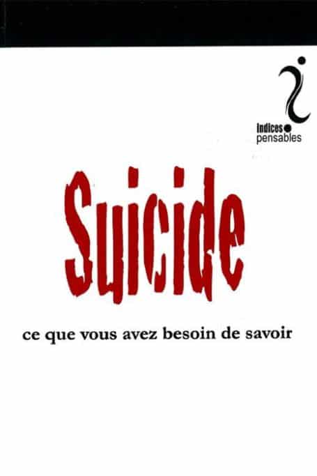 Livre le suicide